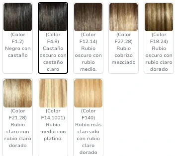 SANGRÁ HAIR – TOP MERY Poloparochňa z tepelne odolného vlákna (90 g) 1