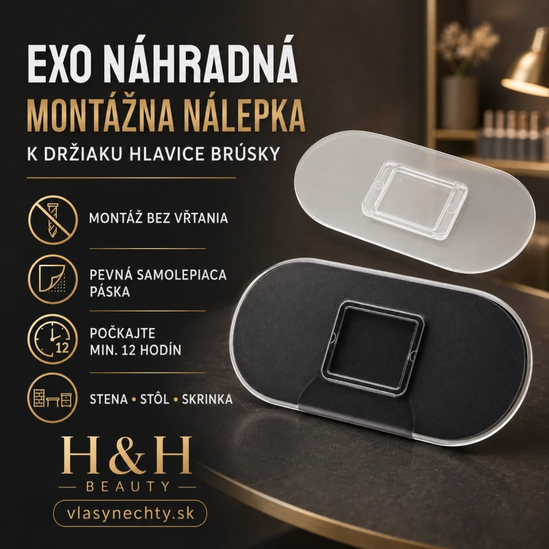 EXO – náhradná montážna nálepka k univerzálnemu držiaku hlavice brúsky 3