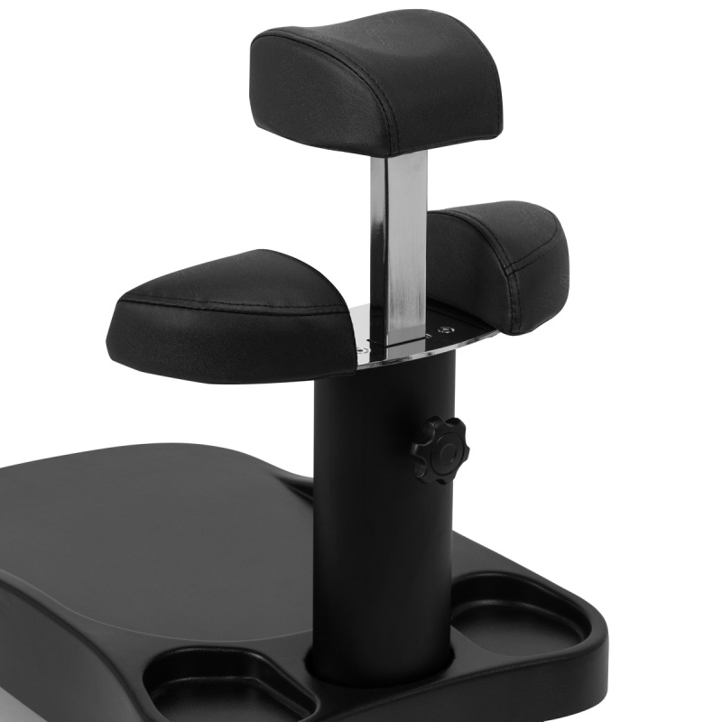 Sprchová vanička Azzurro s masážnou funkciou a čierným vozíkom 6