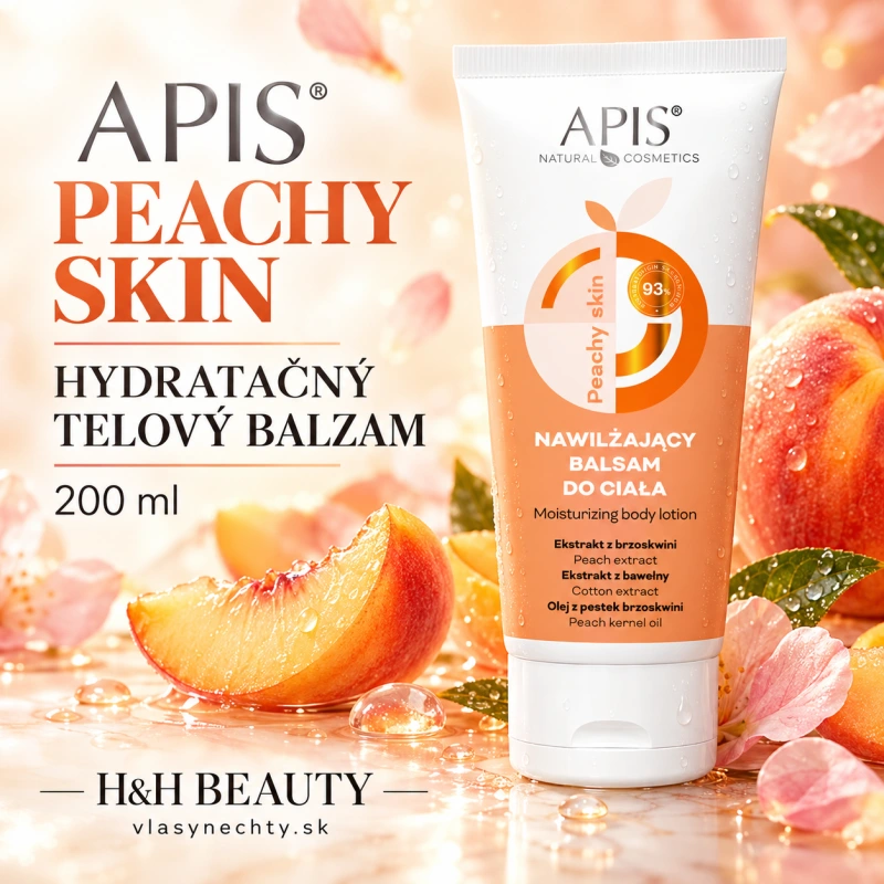 Apis PEACHY SKIN – Hydratačný telový balzam 200 ml