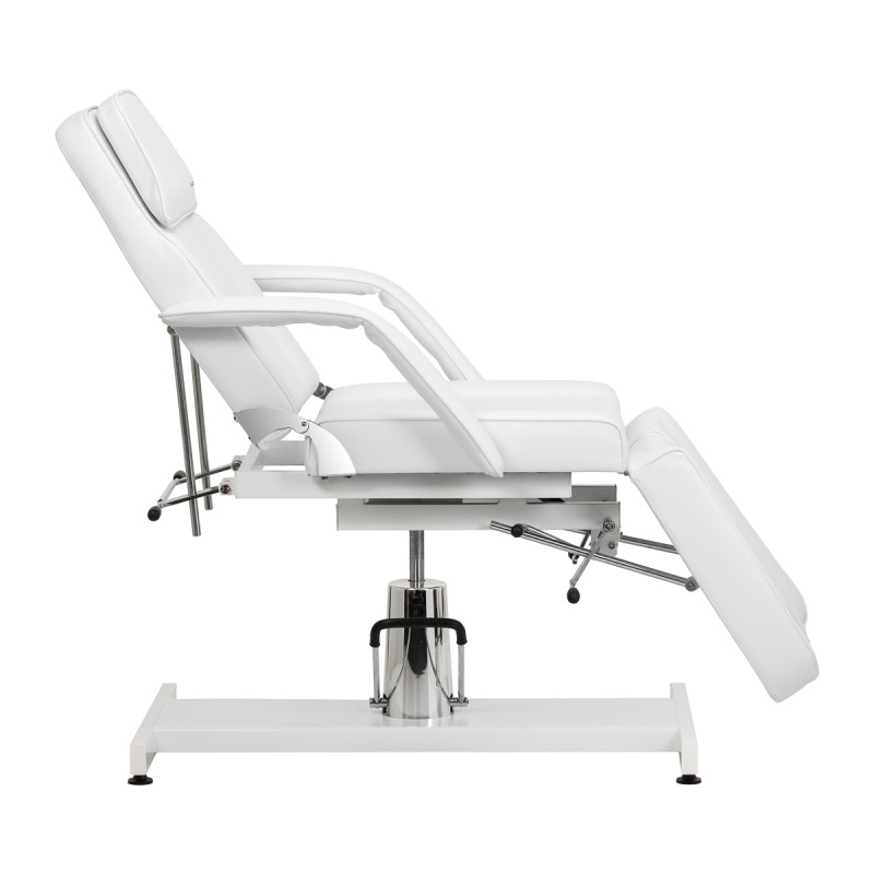 Hydraulické kozmetické kreslo na pedikúru Sillon 210 s kolískom a deliteľnou opierkou na n 6