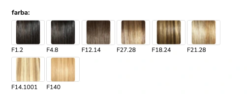 SANGRÁ HAIR – TOP MERY Poloparochňa z tepelne odolného vlákna (90 g) 8