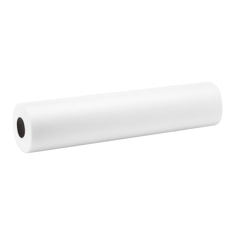 Jednorazowy podkład medyczny flizelinowy 20g 80cm x 100m biały