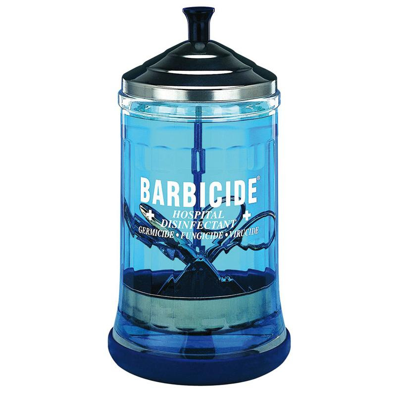 BARBICIDE SKLENENÁ NÁDOBA NA DEZINFEKCIU 750ML 2