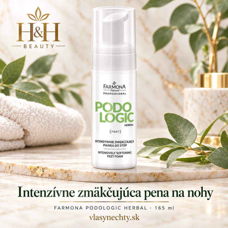 FARMONA PODOLOGIC HERBAL Intenzívne zmäkčujúca pena na nohy 165ml