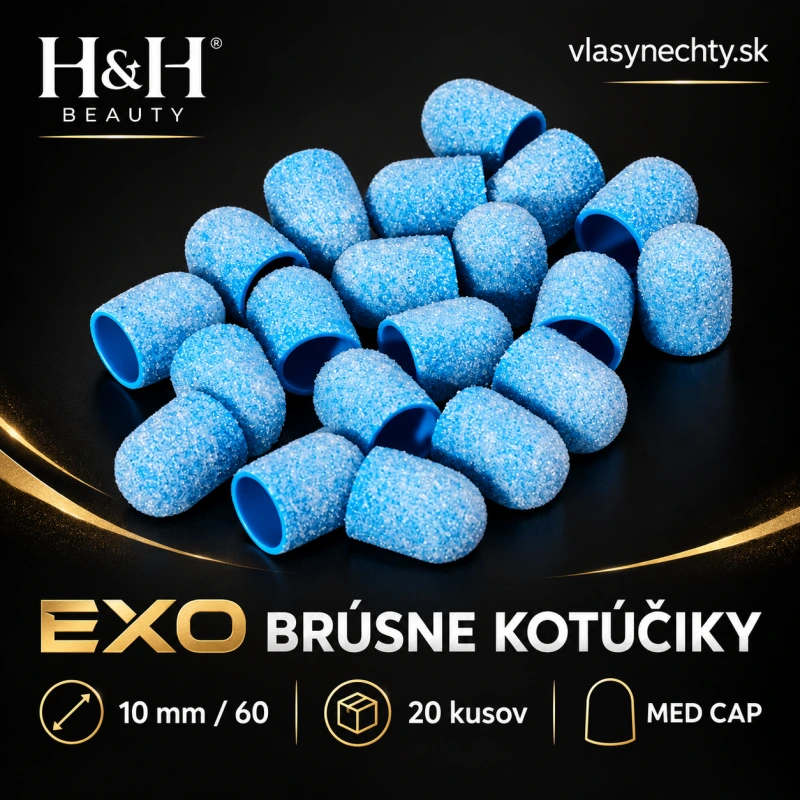 EXO brúsne kotúčiky 10mm /60 20 kusov Med Cap