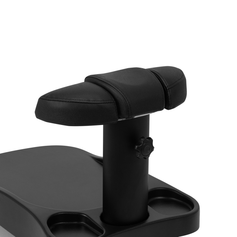 Sprchová vanička Azzurro s masážnou funkciou a čierným vozíkom 5