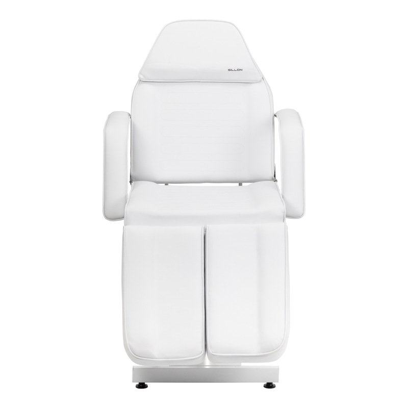 Hydraulické kozmetické kreslo na pedikúru Sillon 210 s kolískom a deliteľnou opierkou na n 9