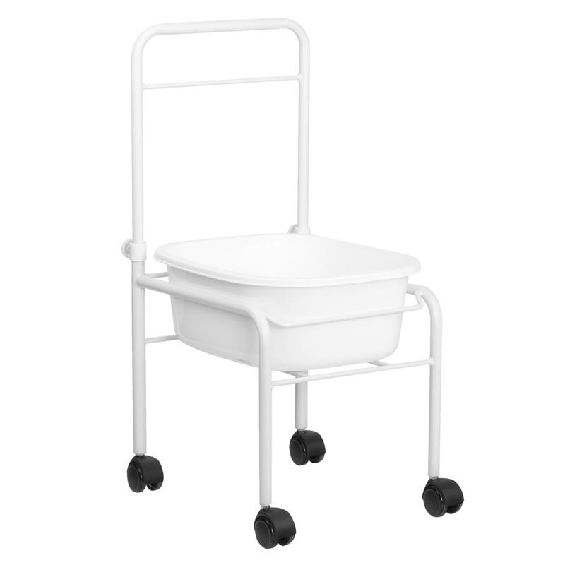 VANIČKA NA PEDIKÚRU NA KOLIESKACH BIELA DM-5077 5