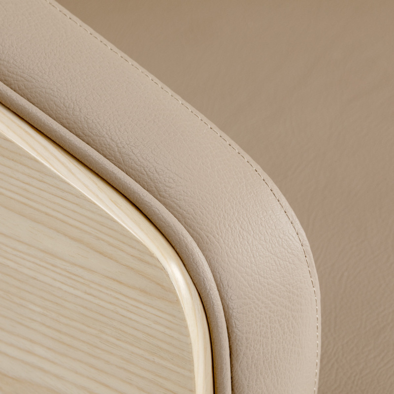 Kadernícke kreslo Gabbiano Wratislavia béžová chrómová základňa 4