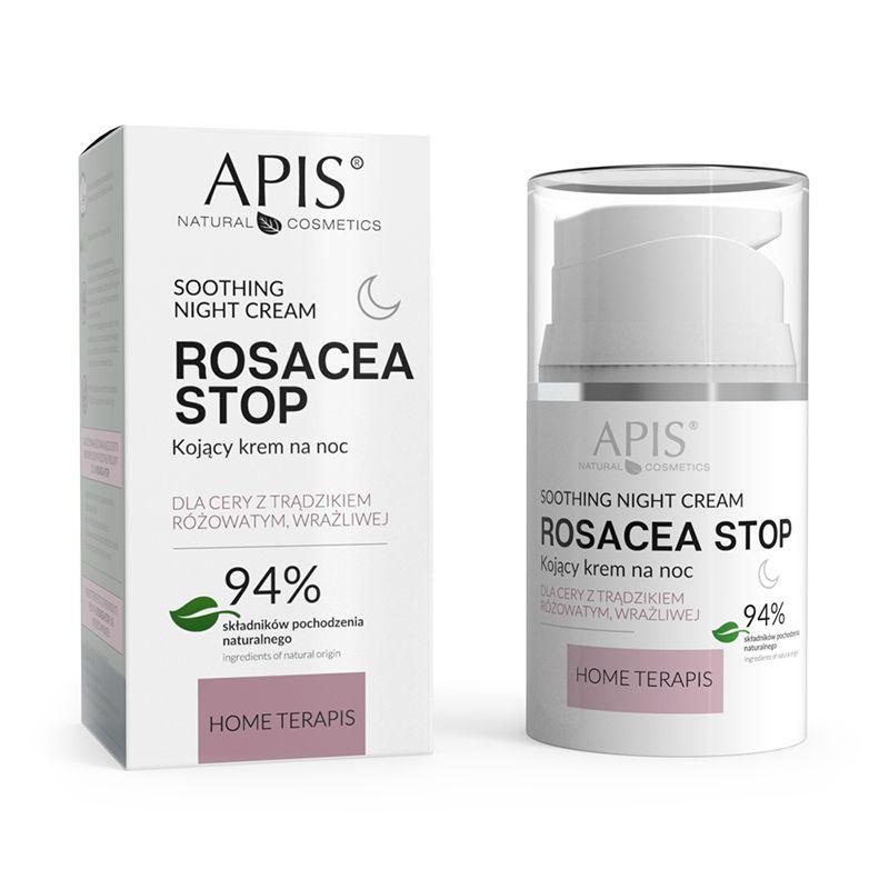 APIS ROSACEA - STOP HOME TERAPIS UPOKOJUJÚCI KRÉM NA NOC 50 ML 1