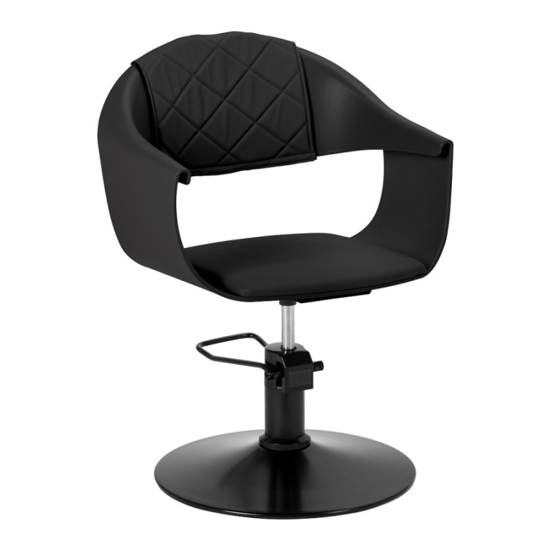KADERNÍCKE KRESLO HAIR SYSTEM HALO NOIR – čierne 1