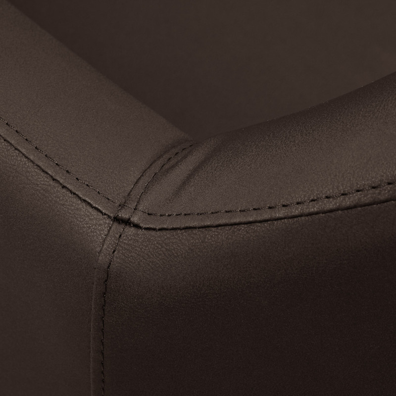 Gabbiano Kadernícke kreslo Davos hnedé 4