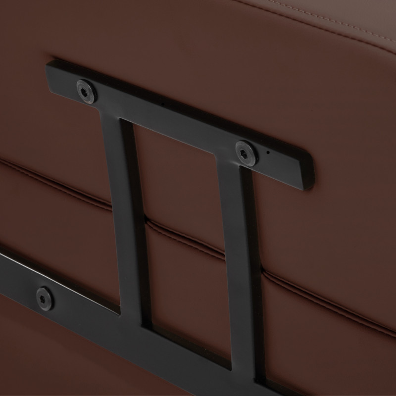 Kadernícke kreslo Gabbiano Porto čierno-čokoláda 6