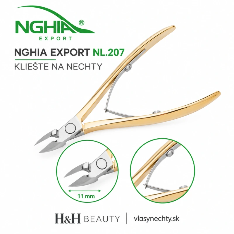 NGHIA EXPORT kliešte na nechty NL.207 11MM