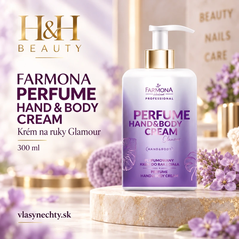 FARMONA PERFUME HAND&BODY CREAM Krém na ruky Glamur 300ml
