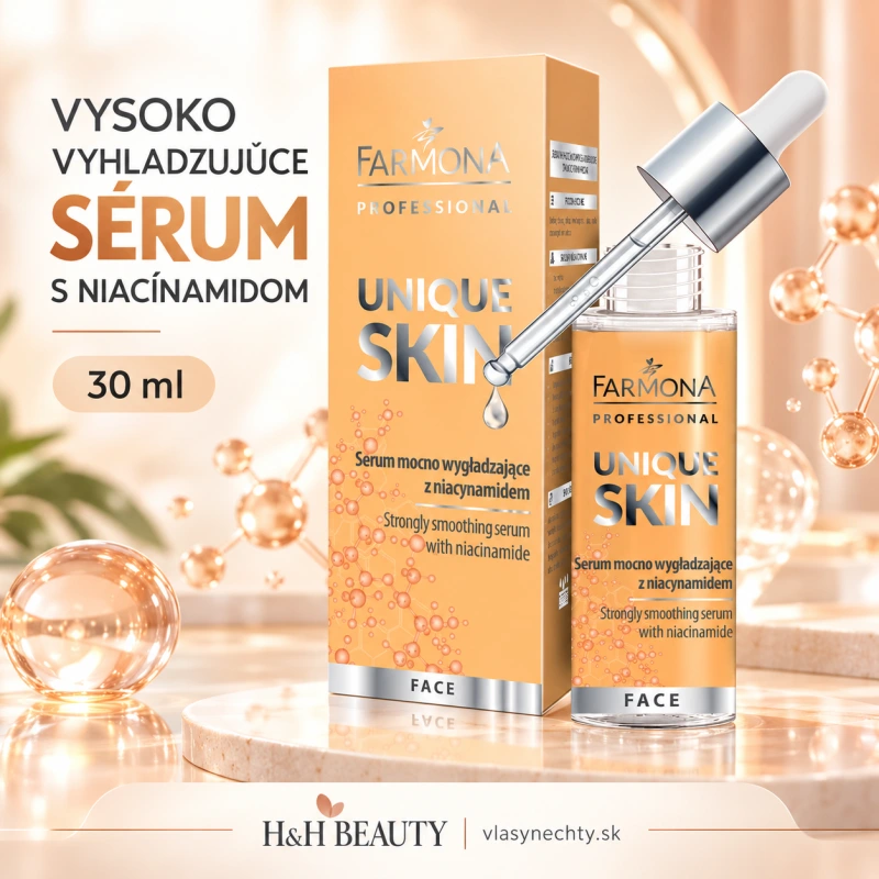 Farmona UNIQUE SKIN Sérum s niacínamidom vysoko vyhladzujúce 30 ml