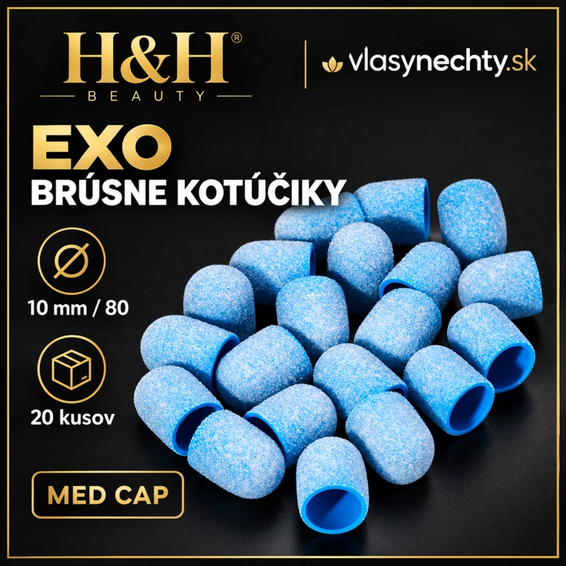 EXO brúsne kotúčiky 10mm /80 20 kusov Med Cap