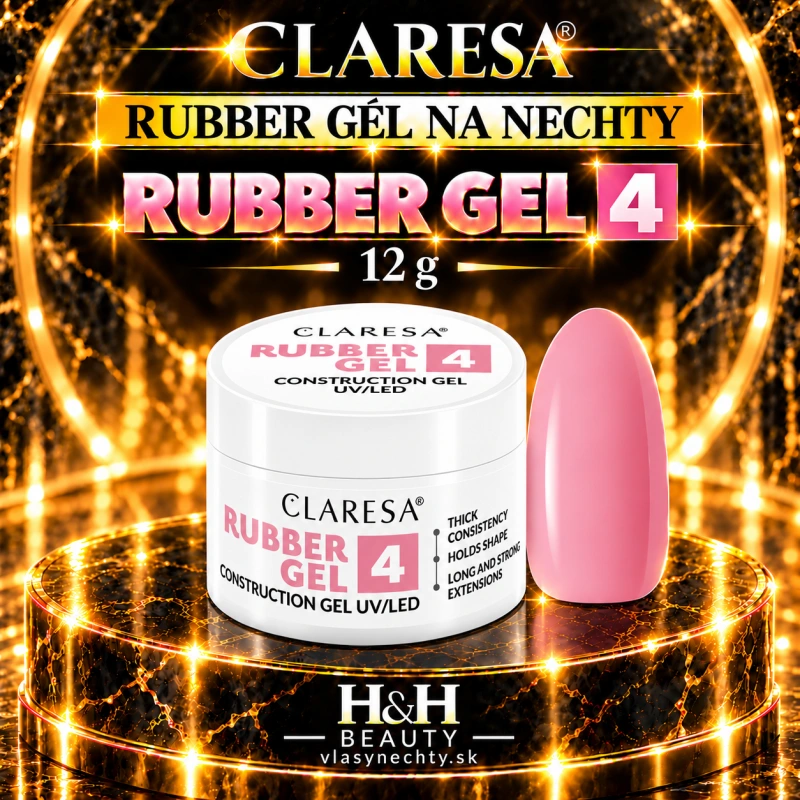 RUBBER GÉL NA NECHTY CLARESA 4 -12G