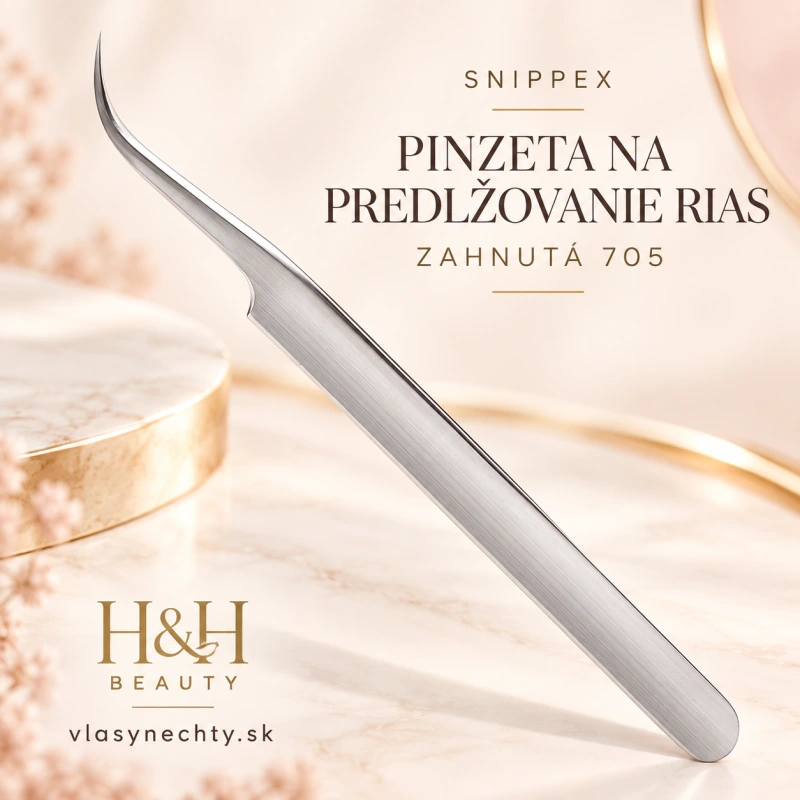 SNIPPEX PINZETA NA PREDLŽOVANIE RIAS ZAHNUTÁ 705