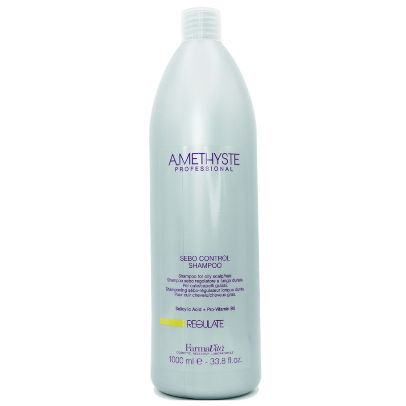 Farmavita Amethyste Regulate Sebo Control Shampoo 1000 ml 1