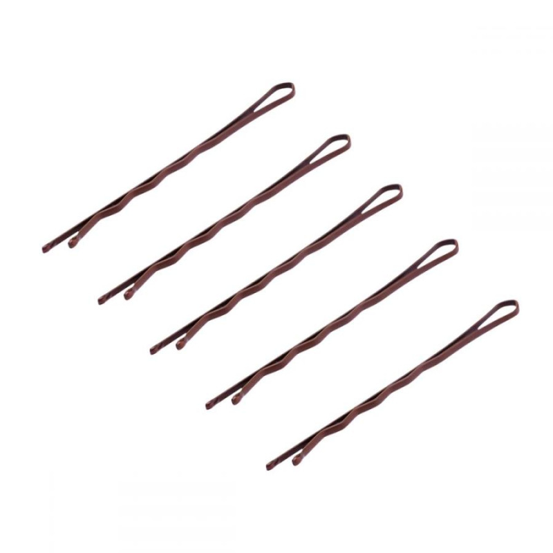 KADERNÍCKE SPONKY DO VLASOV E-58 120 KS 5,6CM MEDENÉ 1