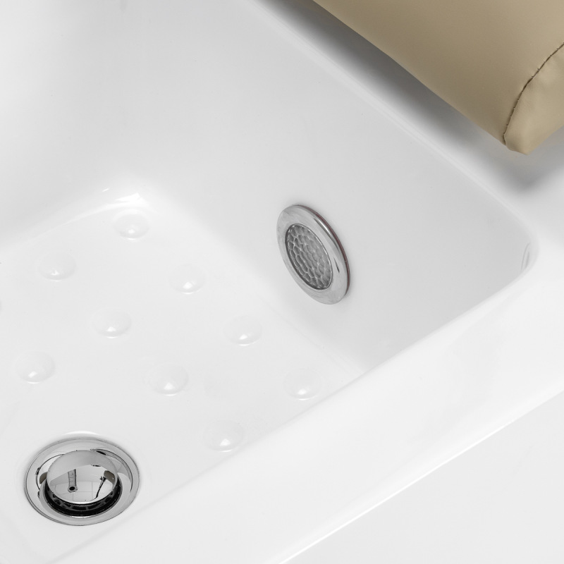 Kozmetické kreslo SPA na pedikúru Sillon Elysia béžové 10