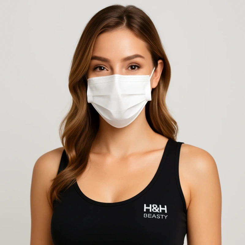 JEDNORÁZOVÉ OCHRANNÉ RÚŠKA - BIO 10 KUSOV - BIELE