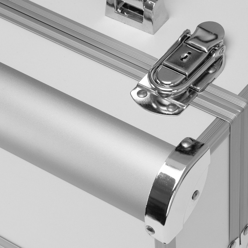 Kozmetický kufrík SC40 strieborný 7