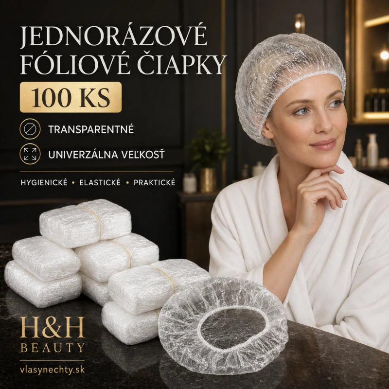 JEDNORÁZOVÉ FÓLIOVÉ ČIAPKY 100ks