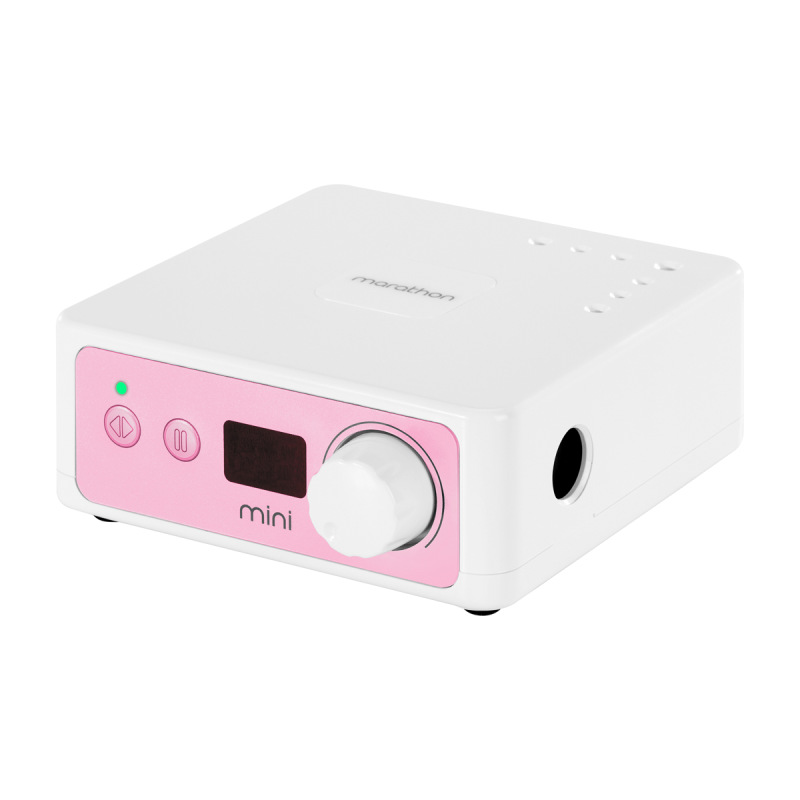 Saeyang Marathon K35 Mini ružová + H200 – profesionálna brúska na nechty 2