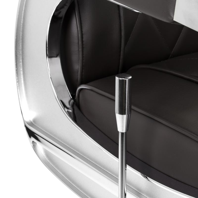 BARBERSKE KRESLO Hair System BM88066 HNEDÉ 11