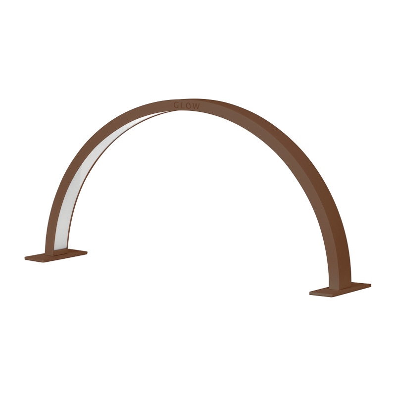 GLOW lampa do manikúra ARCHE II hnedá 1