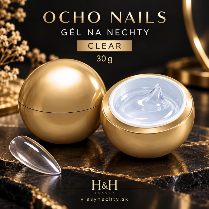 OCHO NAILS GÉL NA NECHTY CLEAR - 30 g