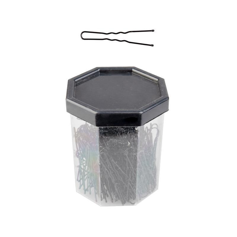 KADERNÍCKE SPONKY DO VLASOV E-63 150ks 4,9CM ČIERNE 1