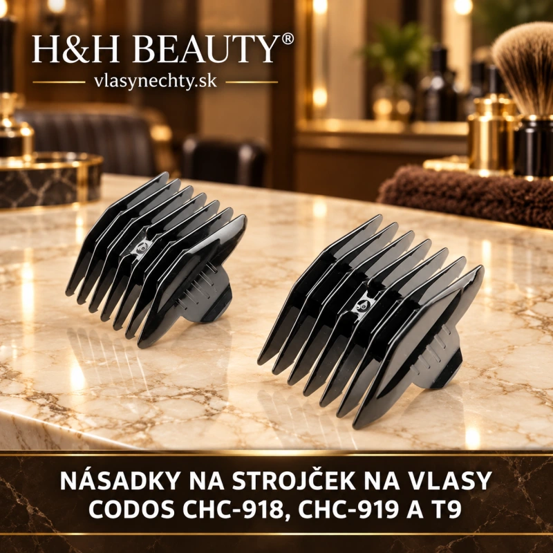 NÁSADKY NA STROJČEK NA VLASY CODOS CHC-918, CHC-919 a T9