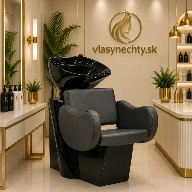 KADERNÍCKY UMÝVACÍ BOX GABBIANO Sewilla čierny