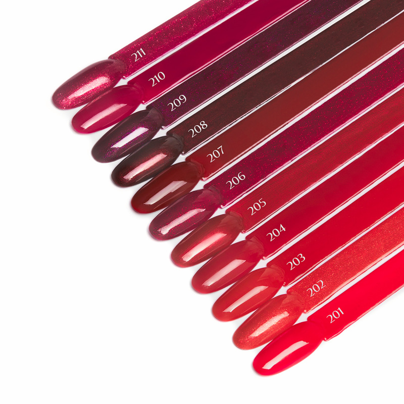 OCHO NAILS Lakier hybrydowy red 211 -5 g 3