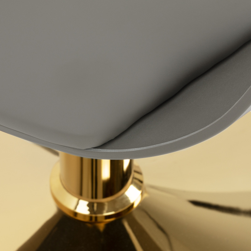 Kadernícke kreslo Hair System HALO – šedé 5