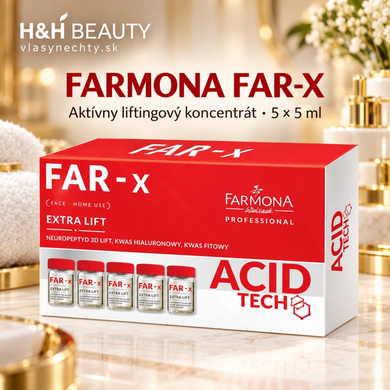 FARMONA FAR-X Aktívny koncentrát so silným liftingujúcim účinkom - Home use 5x5ml