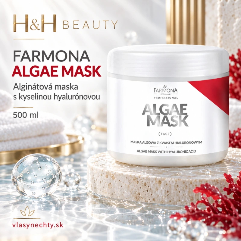 FARMONA Alginátová maska s kyselinou hyalurónovou 500ml