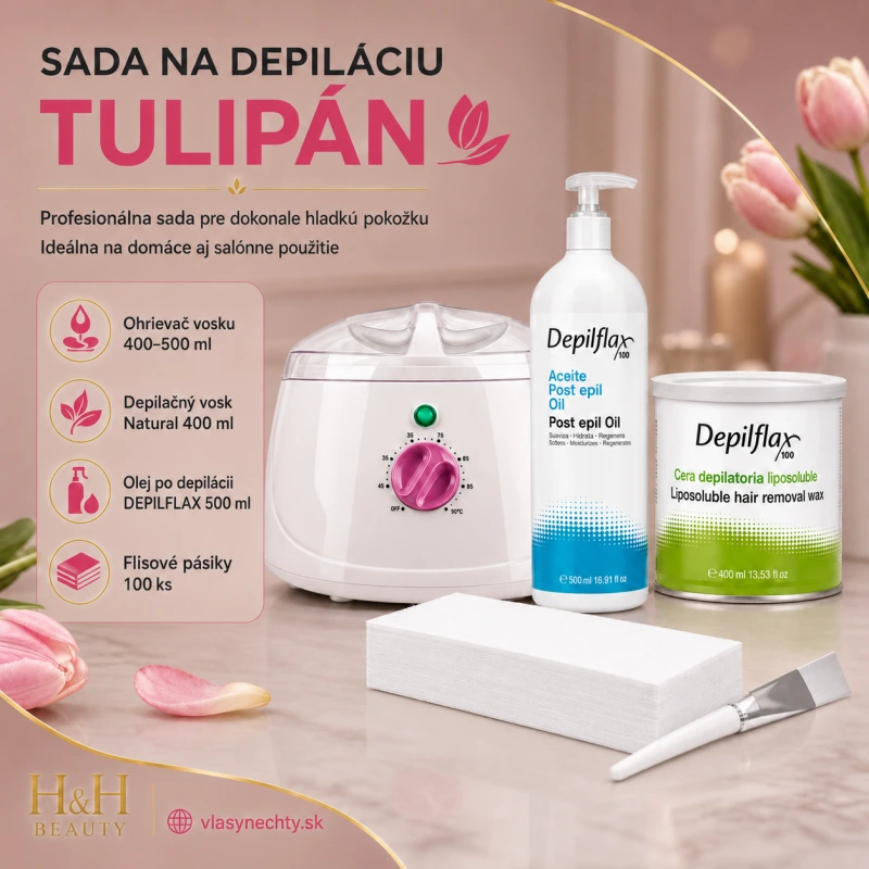 SADA NA DEPILÁCIU TULIPAN