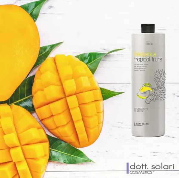 dott.solari Profesionálny šampón na časté používanie Tropické ovocie 1000ml 2