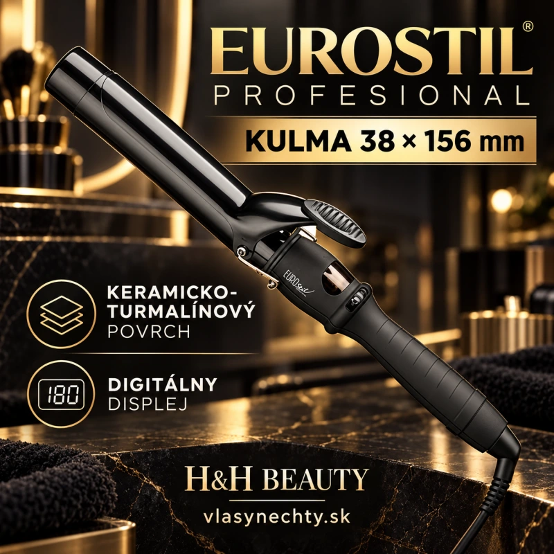 EUROSTIL Profesional – Kulma s keramicko-turmalínovým povrchom a digitálnym displejom