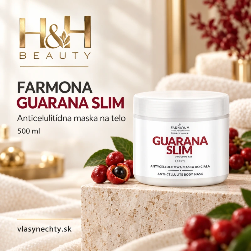 FARMONA GUARANA SLIM Anticelulitídna maska na telo 500ml