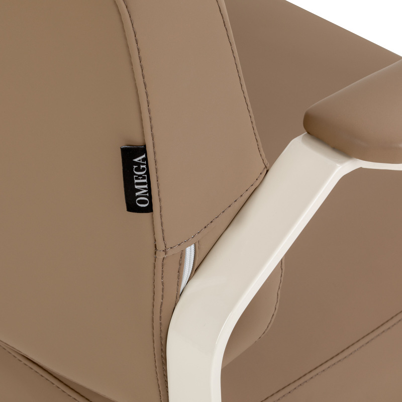 Kadernícke kreslo Omega Aurora svetlohnedé 4