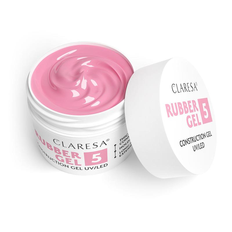 CLARESA STAVEBNÝ GÉL NA NECHTY Rubber gel 5 45g