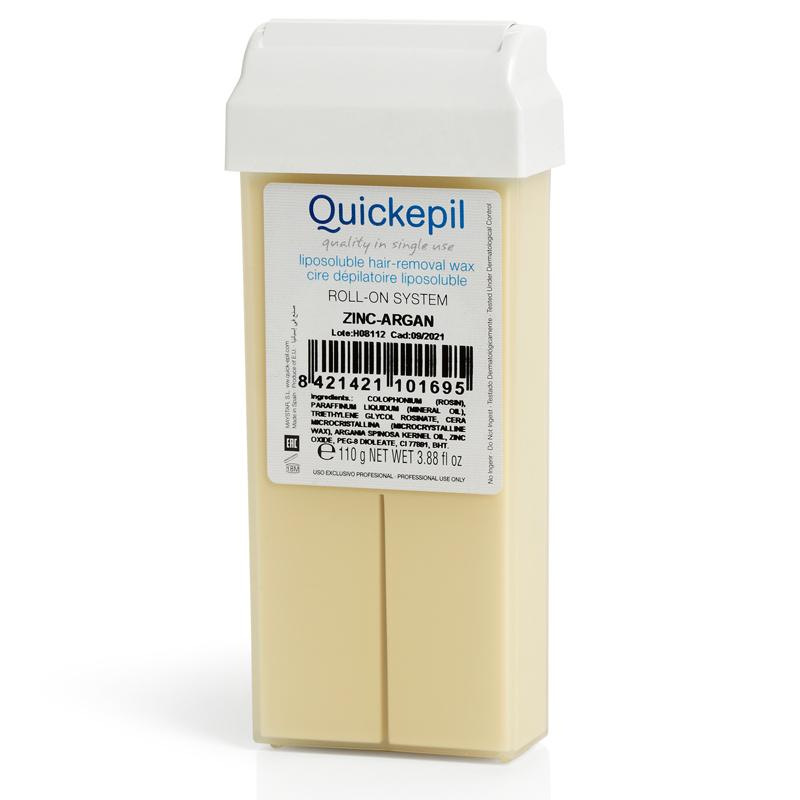 VOSK NA DEPILÁCIU ROLKA QUICKEPIL ZINK-ARGAN 100 g 1