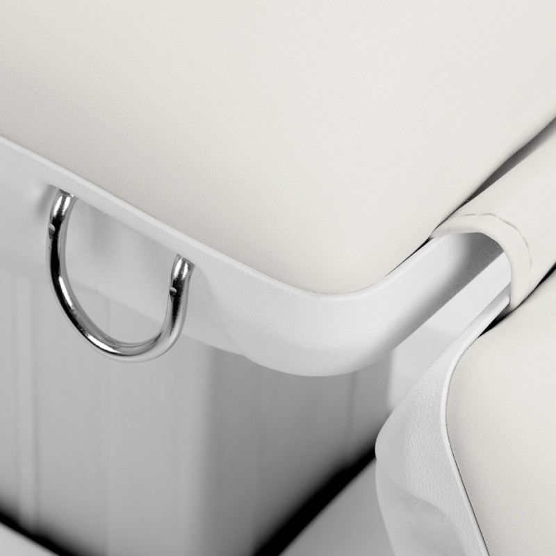 Elektrické kozmetické kreslo SILLON Eclipse 4 motory biele 9