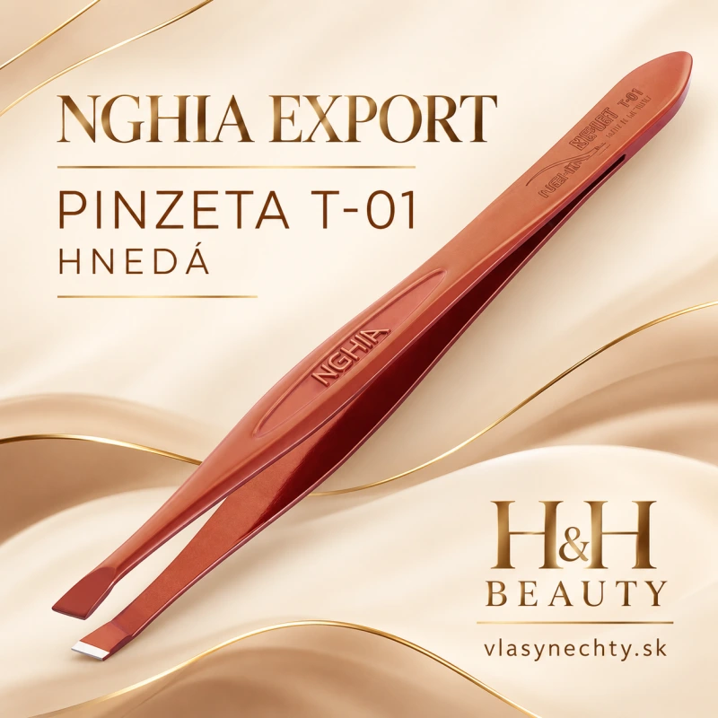 NGHIA EXPORT PINZETA T-01 HNEDÁ